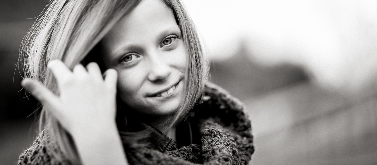Portraits enfant : Jeanne, 10 ans.