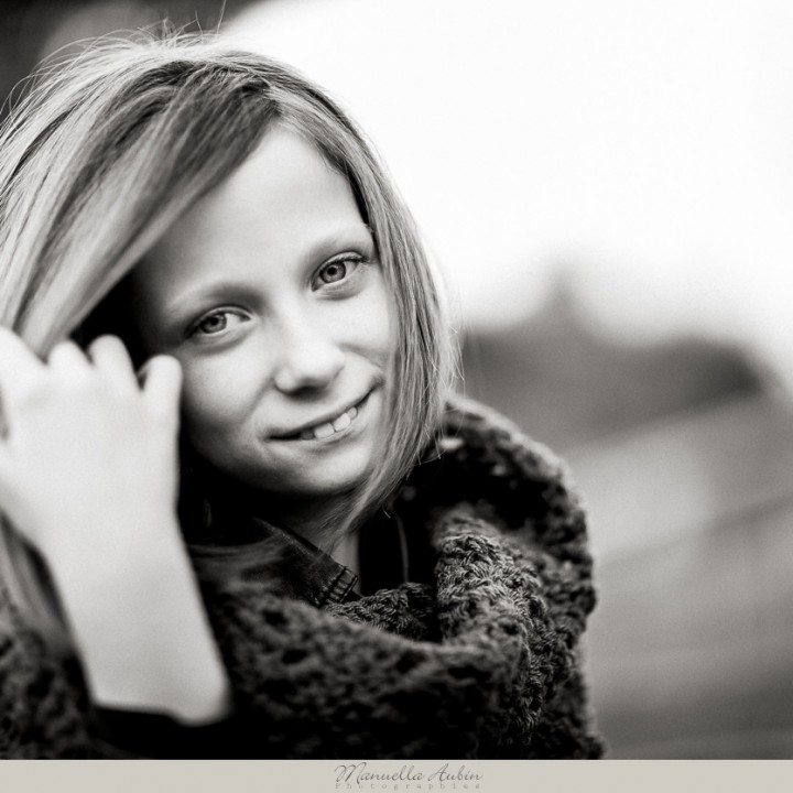 Portraits enfant : Jeanne, 10 ans.