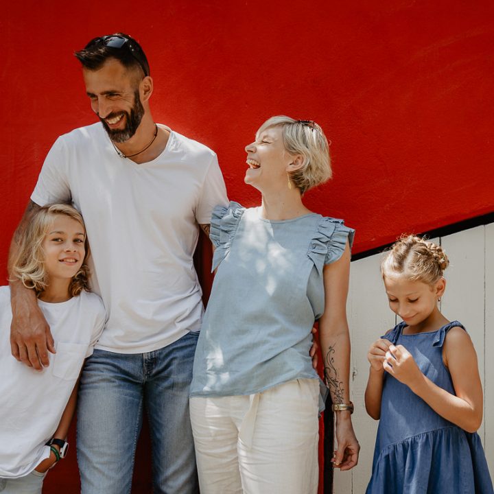 Enéa, Louca, Aurélie & Franck
