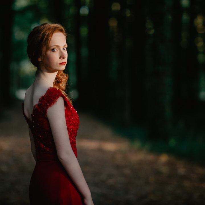 La robe rouge