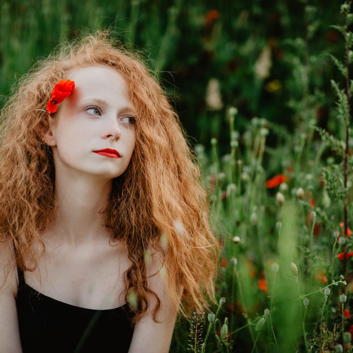 Jeanne & les coquelicots